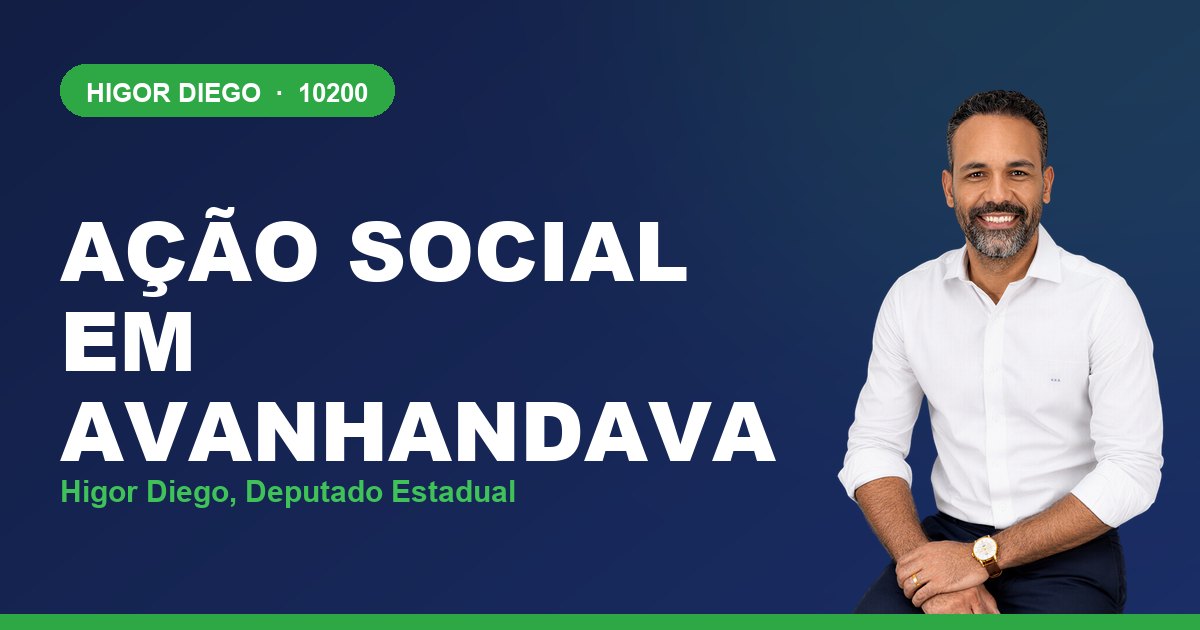 Ação Social em Avanhandava, com Higor Diego, deputado estadual 10200