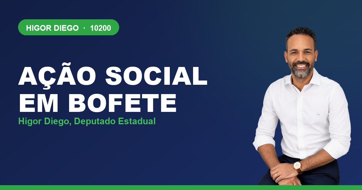 Ação Social em Bofete, com Higor Diego, deputado estadual 10200