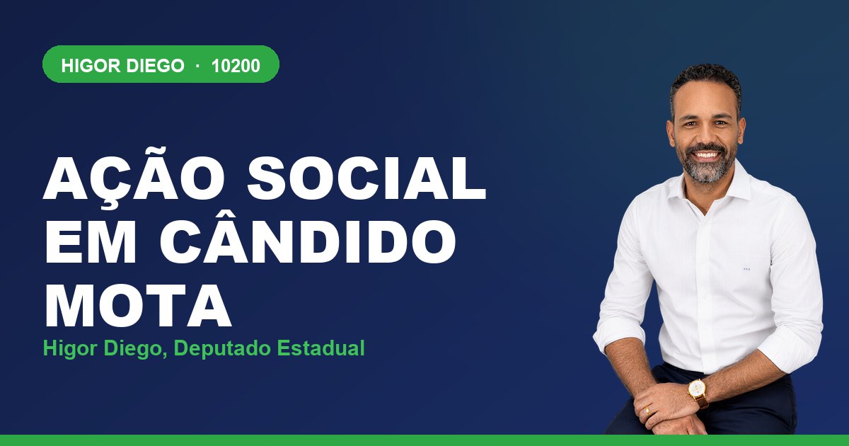Ação Social em Cândido Mota, com Higor Diego, deputado estadual 10200