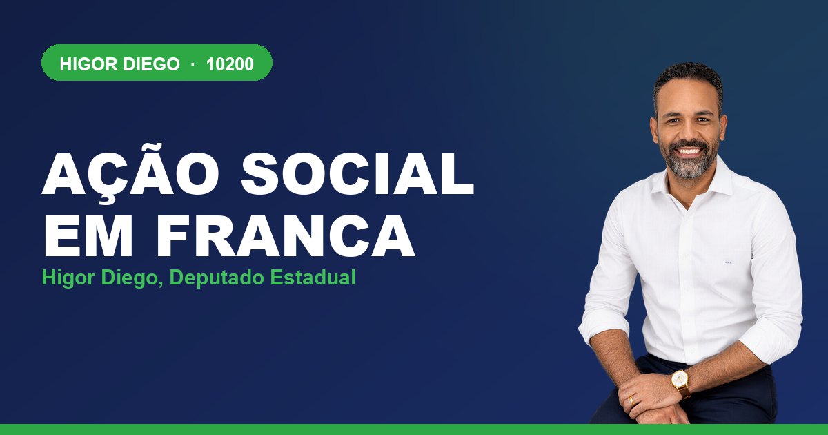 Ação Social em Franca, com Higor Diego, deputado estadual 10200