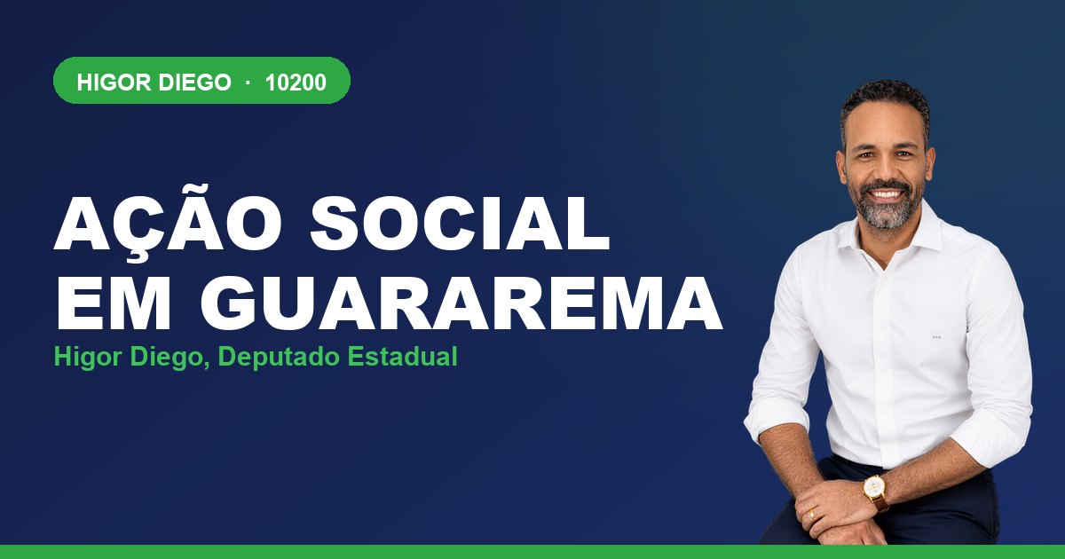 Ação Social em Guararema, com Higor Diego, deputado estadual 10200