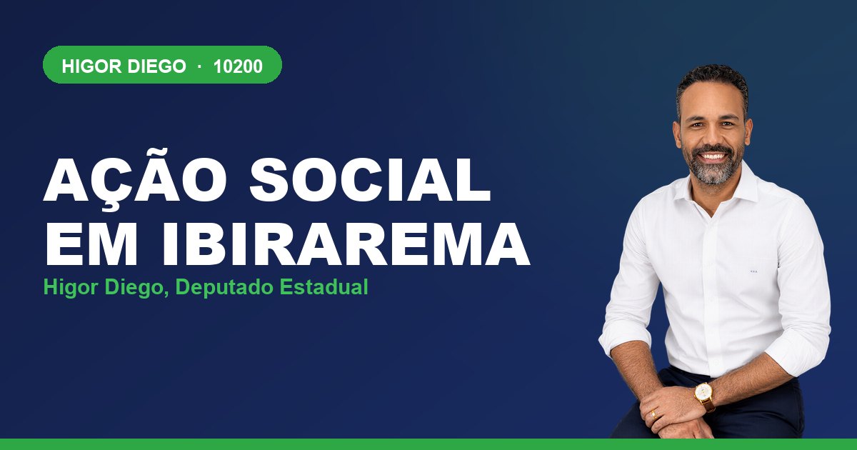 Ação Social em Ibirarema, com Higor Diego, deputado estadual 10200
