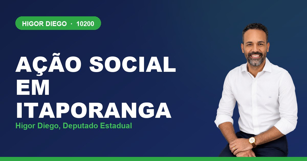 Ação Social em Itaporanga, com Higor Diego, deputado estadual 10200