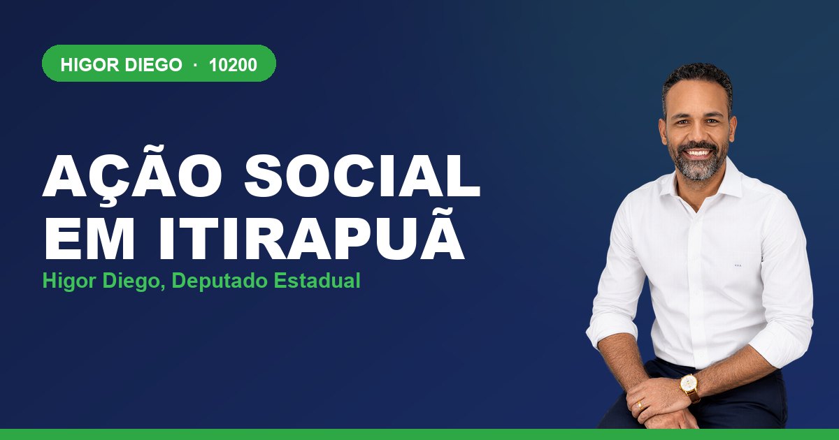 Ação Social em Itirapuã, com Higor Diego, deputado estadual 10200
