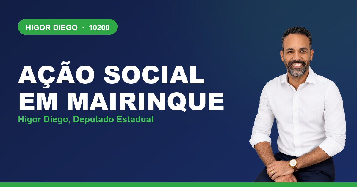 Ação Social em Mairinque, com Higor Diego, deputado estadual 10200