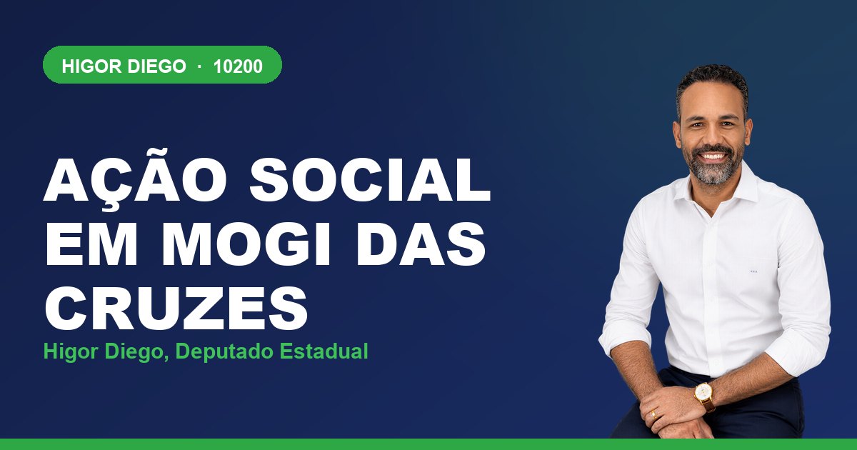 Ação Social em Mogi das Cruzes, com Higor Diego, deputado estadual 10200