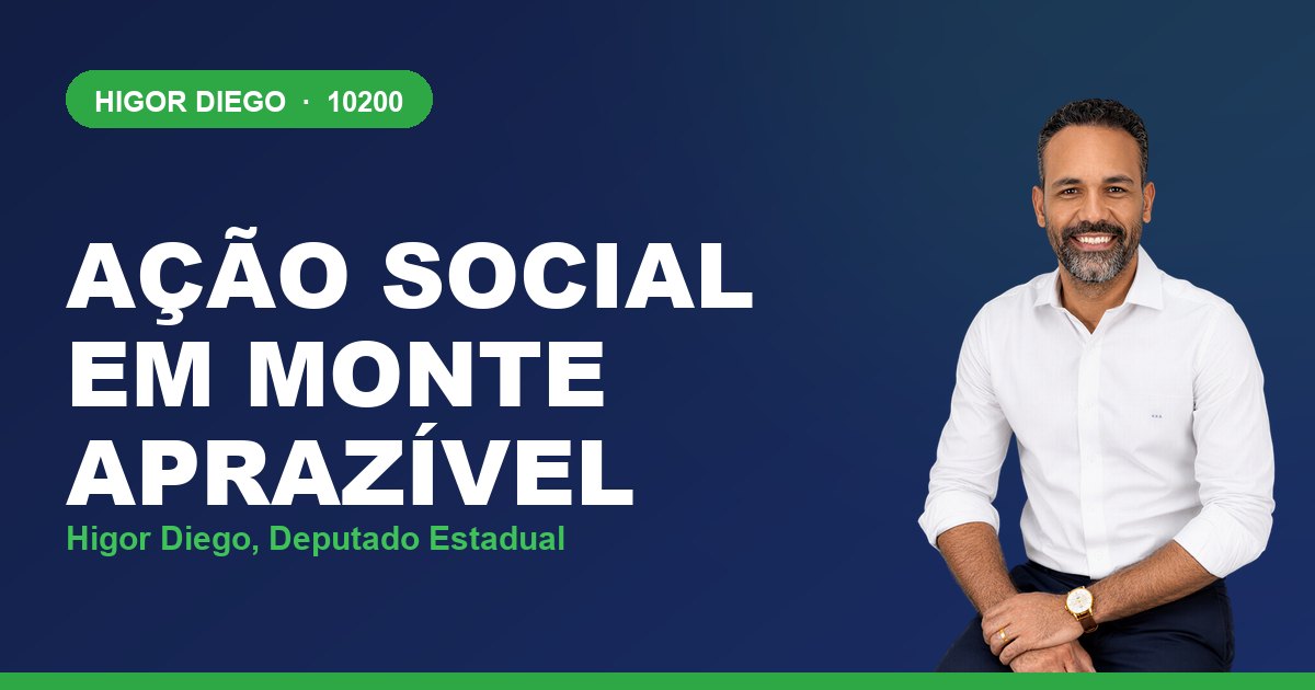 Ação Social em Monte Aprazível, com Higor Diego, deputado estadual 10200
