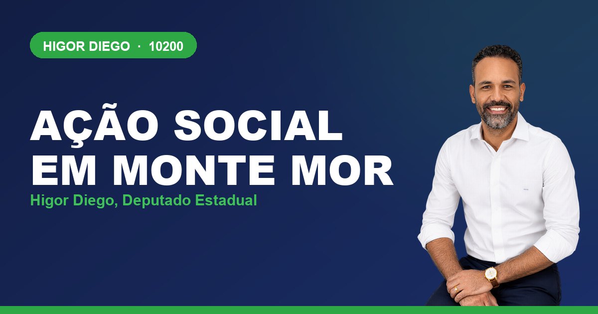 Ação Social em Monte Mor, com Higor Diego, deputado estadual 10200