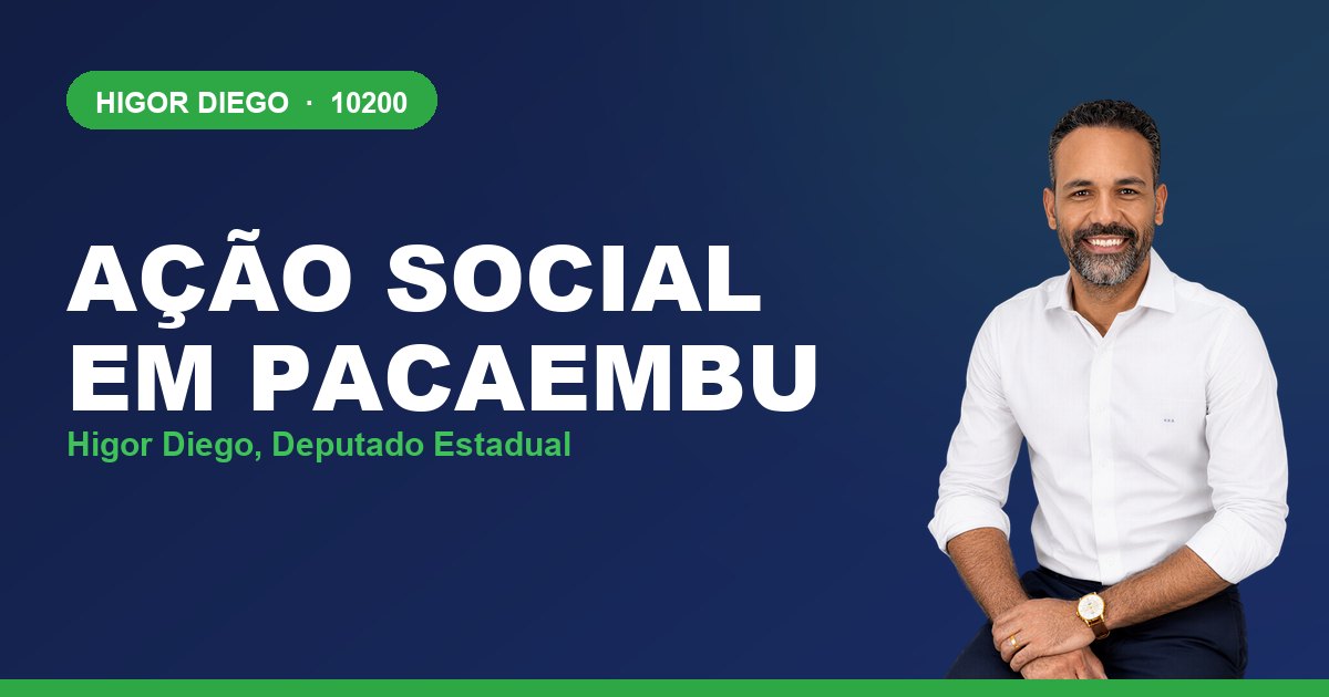 Ação Social em Pacaembu, com Higor Diego, deputado estadual 10200