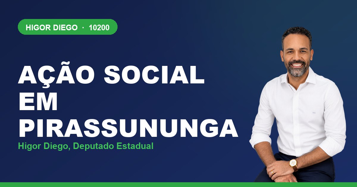 Ação Social em Pirassununga, com Higor Diego, deputado estadual 10200