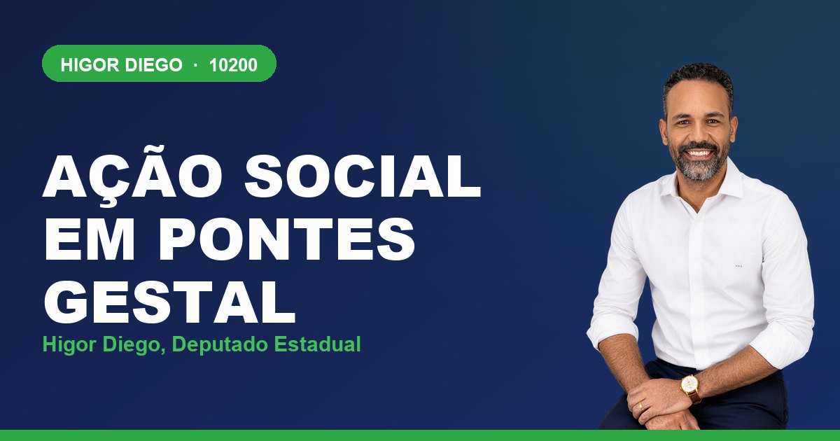 Ação Social em Pontes Gestal, com Higor Diego, deputado estadual 10200