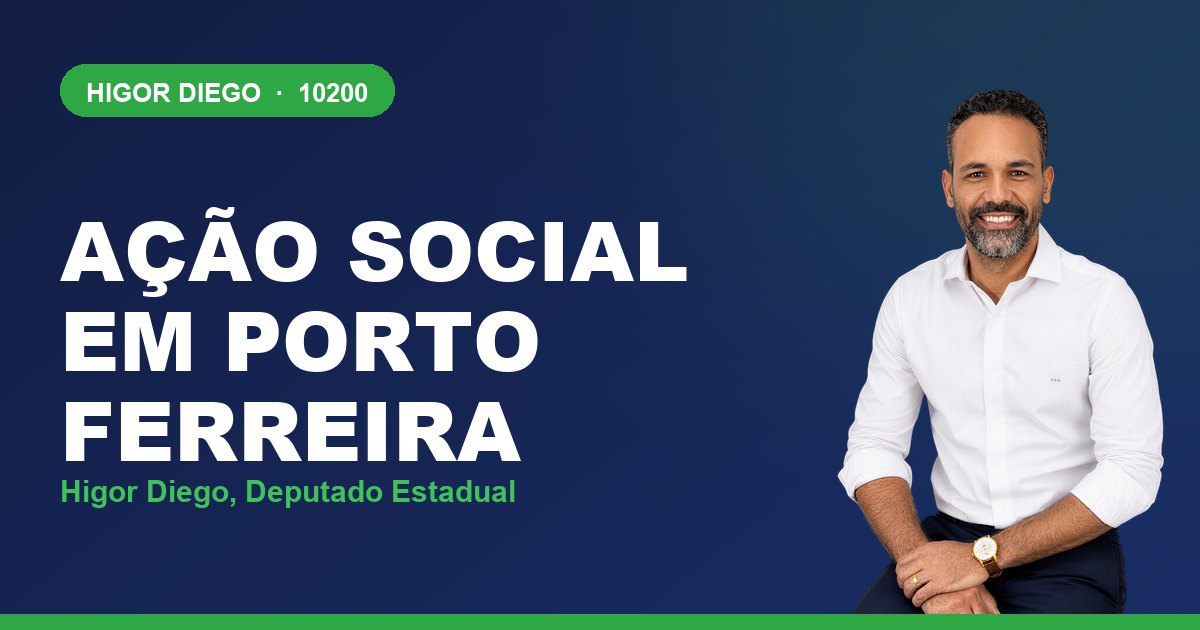 Ação Social em Porto Ferreira, com Higor Diego, deputado estadual 10200