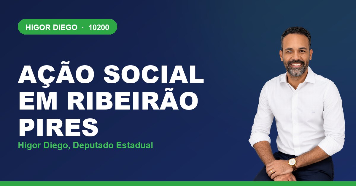 Ação Social em Ribeirão Pires, com Higor Diego, deputado estadual 10200