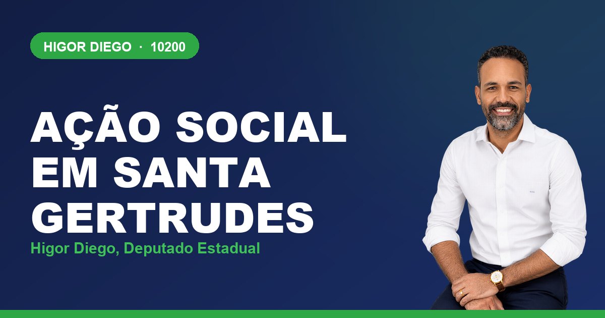 Ação Social em Santa Gertrudes, com Higor Diego, deputado estadual 10200