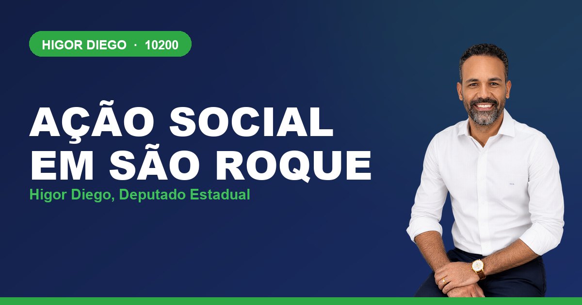 Ação Social em São Roque, com Higor Diego, deputado estadual 10200
