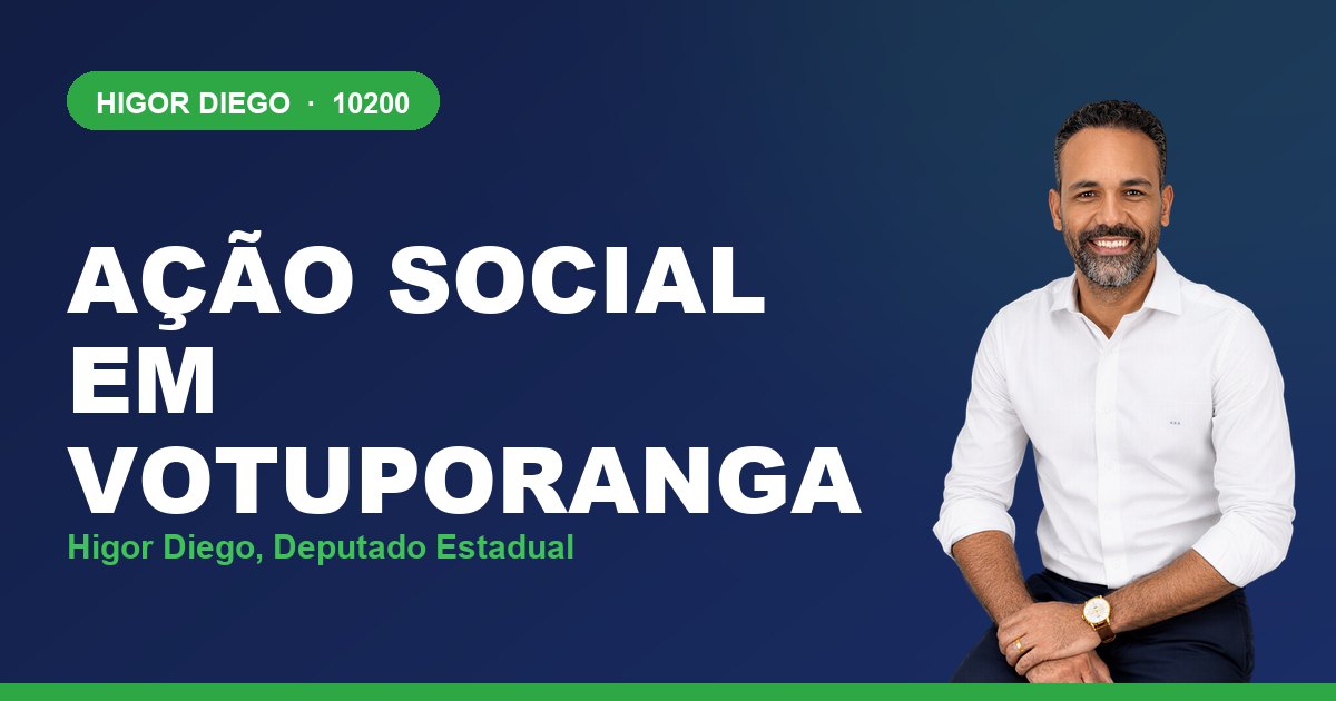 Ação Social em Votuporanga, com Higor Diego, deputado estadual 10200