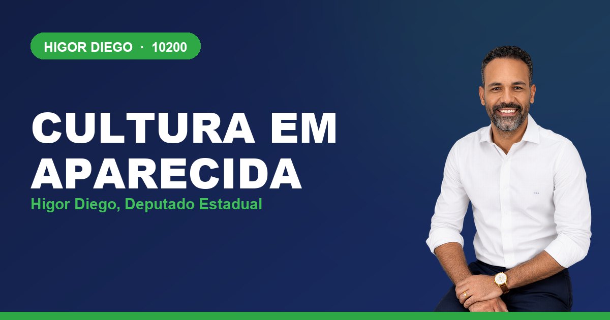 Cultura em Aparecida, com Higor Diego, deputado estadual 10200
