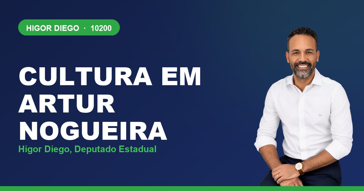 Cultura em Artur Nogueira, com Higor Diego, deputado estadual 10200