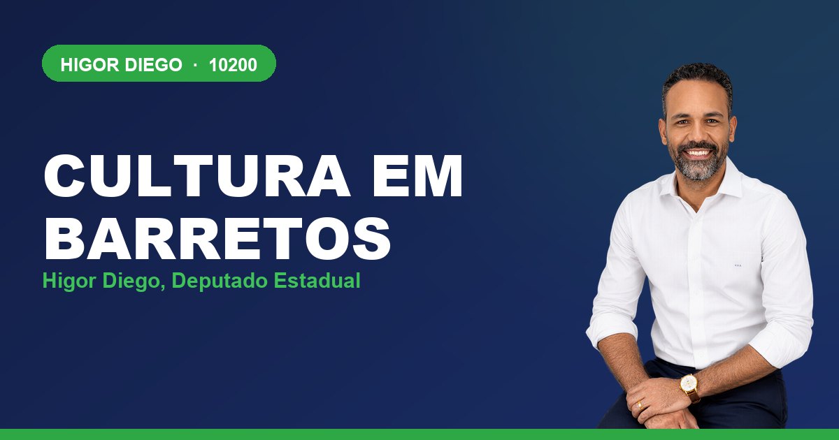 Cultura em Barretos, com Higor Diego, deputado estadual 10200
