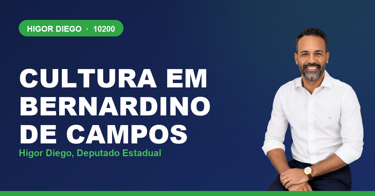 Cultura em Bernardino de Campos, com Higor Diego, deputado estadual 10200