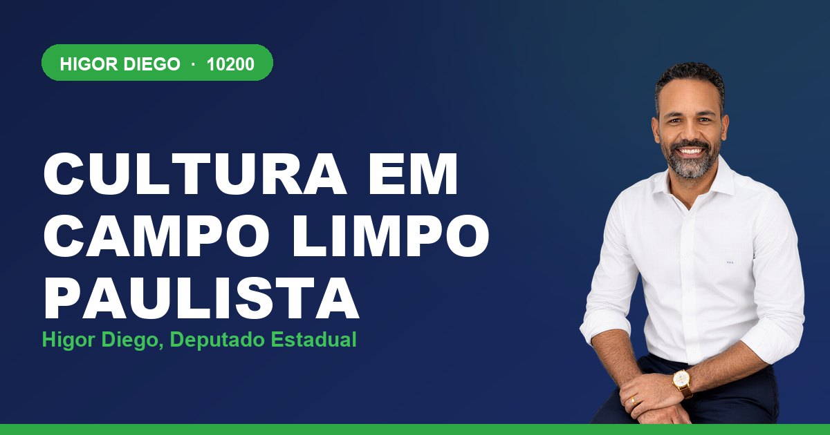 Cultura em Campo Limpo Paulista, com Higor Diego, deputado estadual 10200