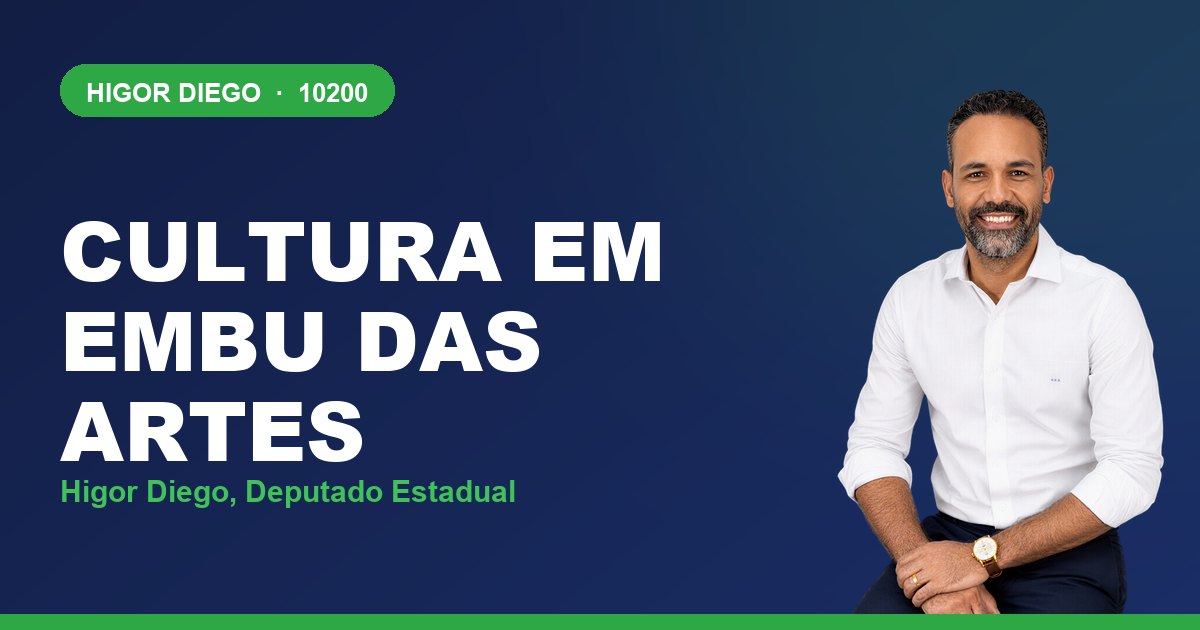 Cultura em Embu das Artes, com Higor Diego, deputado estadual 10200