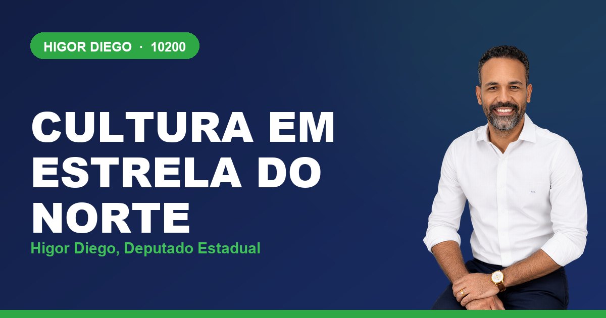 Cultura em Estrela do Norte, com Higor Diego, deputado estadual 10200