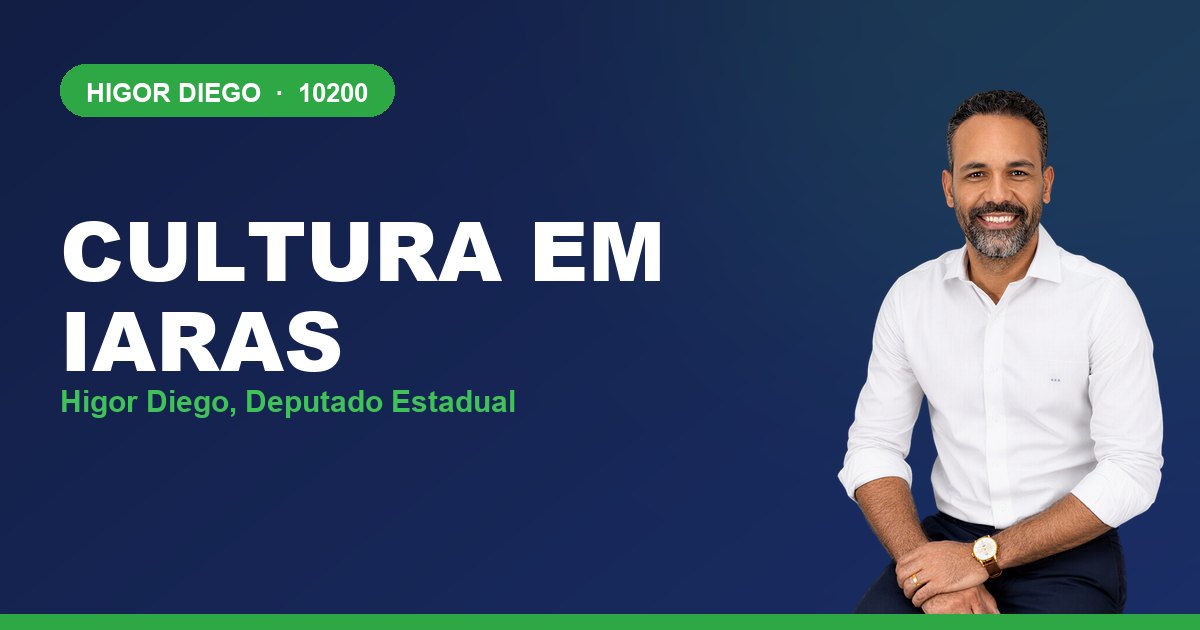 Cultura em Iaras, com Higor Diego, deputado estadual 10200