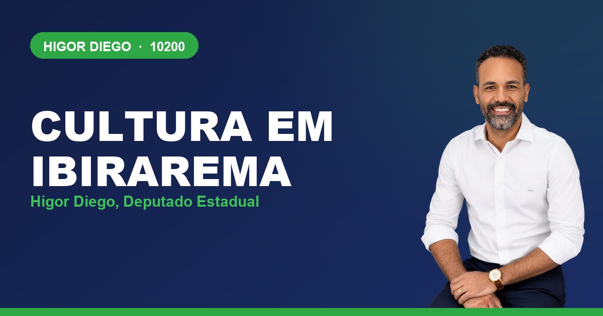 Cultura em Ibirarema, com Higor Diego, deputado estadual 10200