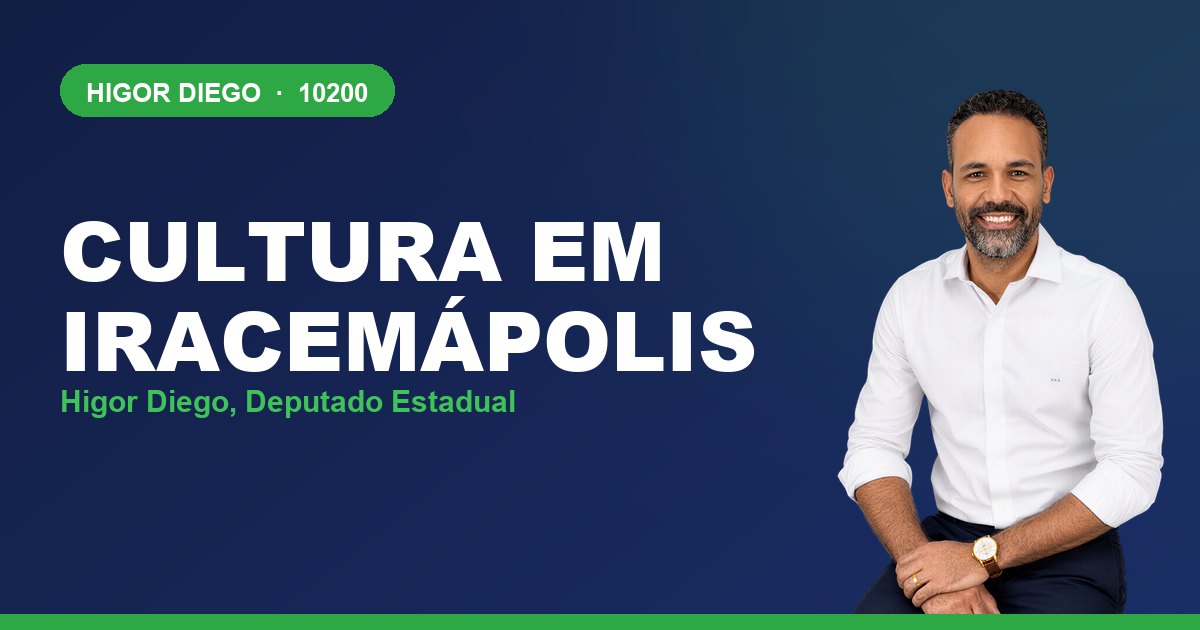 Cultura em Iracemápolis, com Higor Diego, deputado estadual 10200