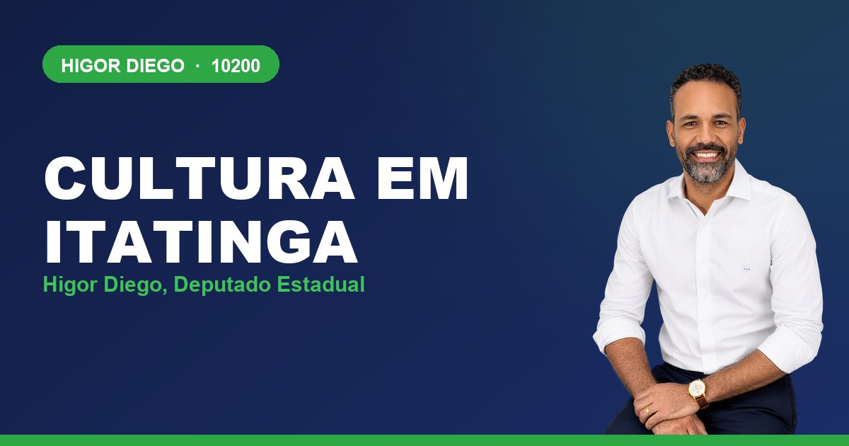 Cultura em Itatinga, com Higor Diego, deputado estadual 10200