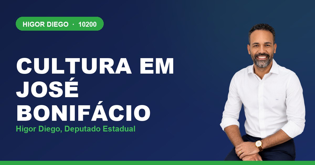 Cultura em José Bonifácio, com Higor Diego, deputado estadual 10200