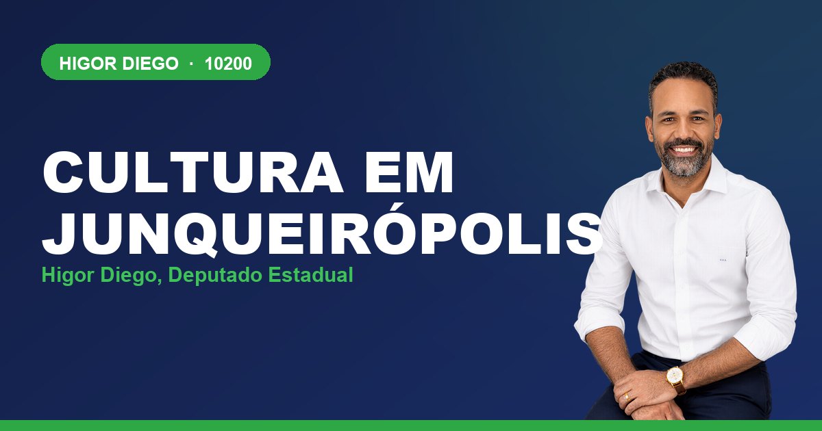 Cultura em Junqueirópolis, com Higor Diego, deputado estadual 10200