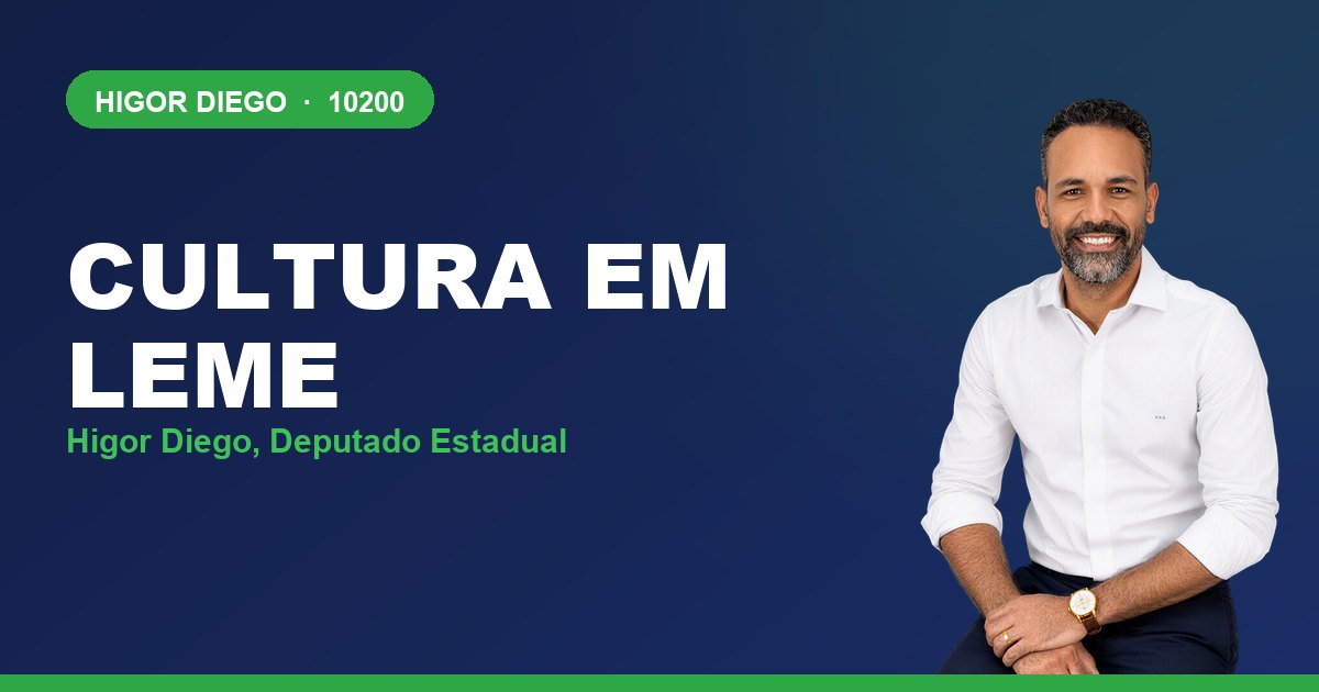 Cultura em Leme, com Higor Diego, deputado estadual 10200