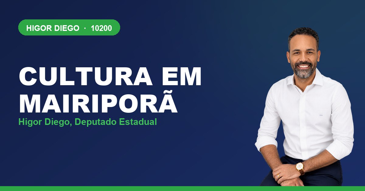 Cultura em Mairiporã, com Higor Diego, deputado estadual 10200