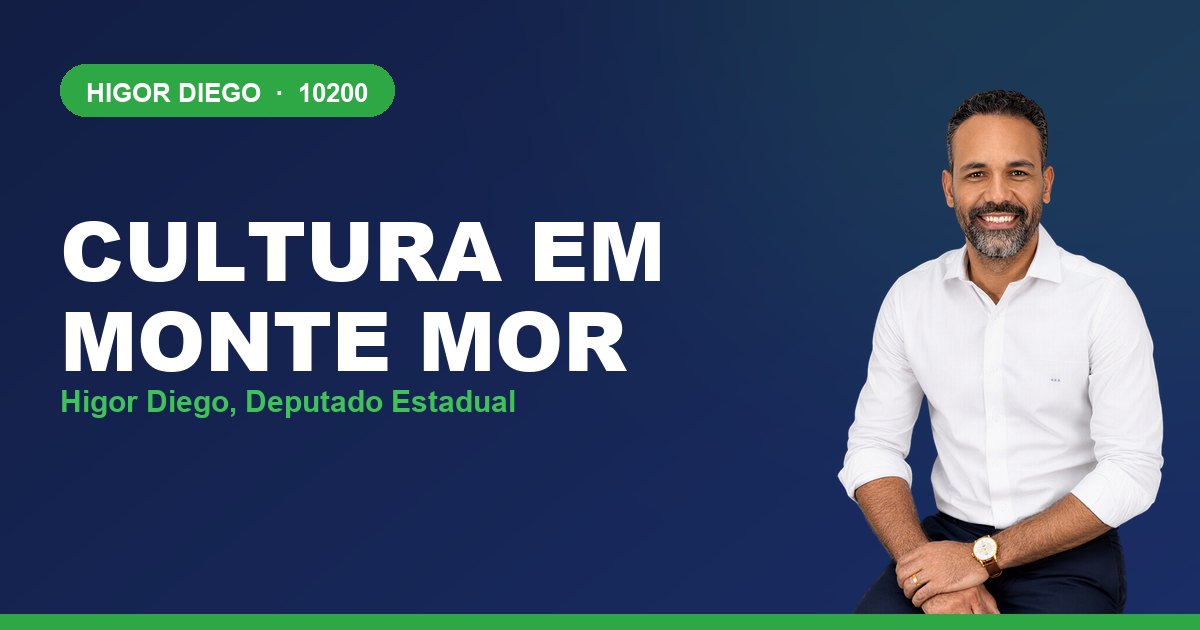 Cultura em Monte Mor, com Higor Diego, deputado estadual 10200
