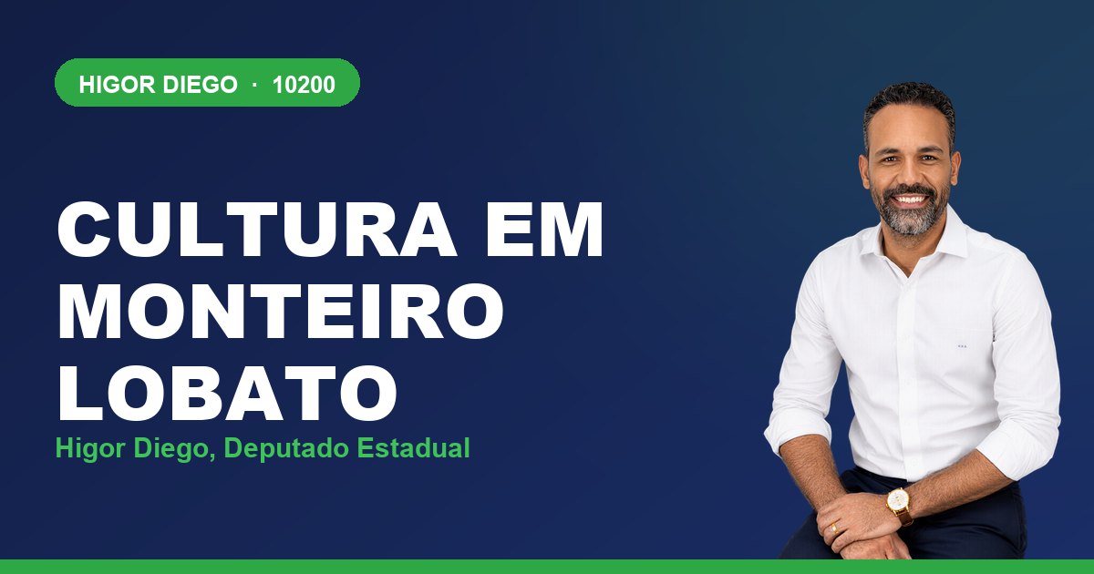 Cultura em Monteiro Lobato, com Higor Diego, deputado estadual 10200
