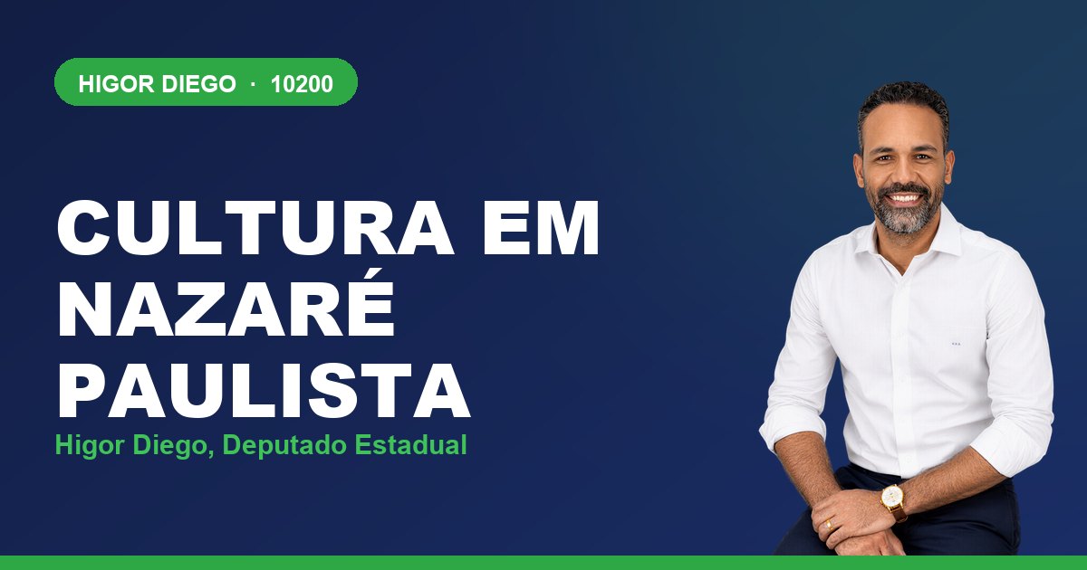 Cultura em Nazaré Paulista, com Higor Diego, deputado estadual 10200