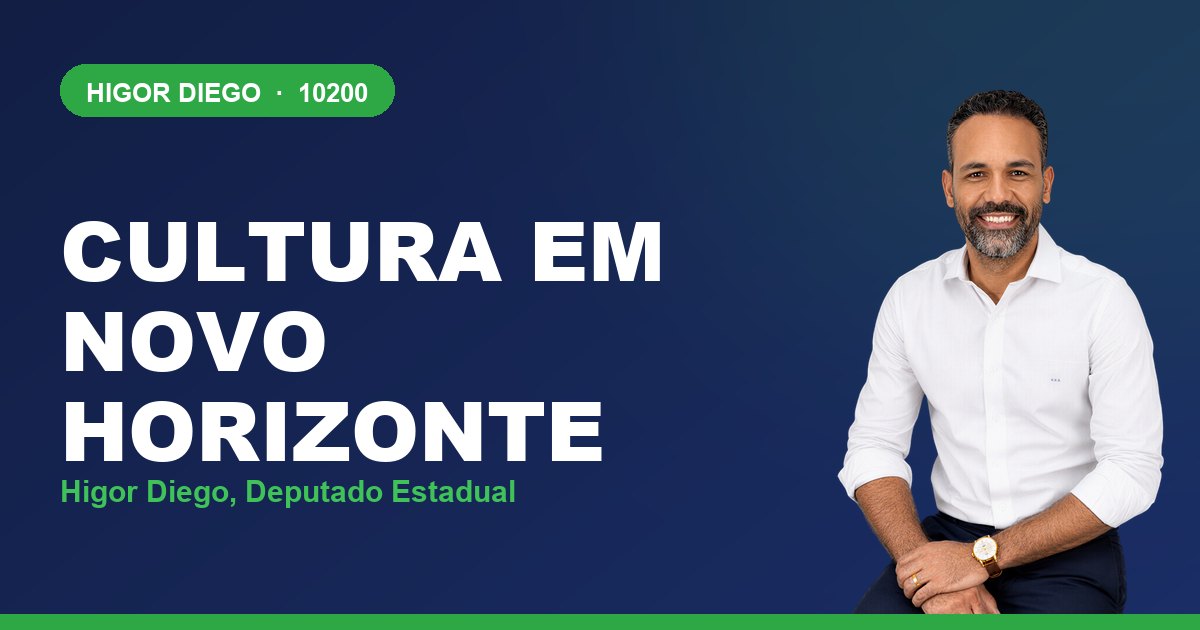 Cultura em Novo Horizonte, com Higor Diego, deputado estadual 10200