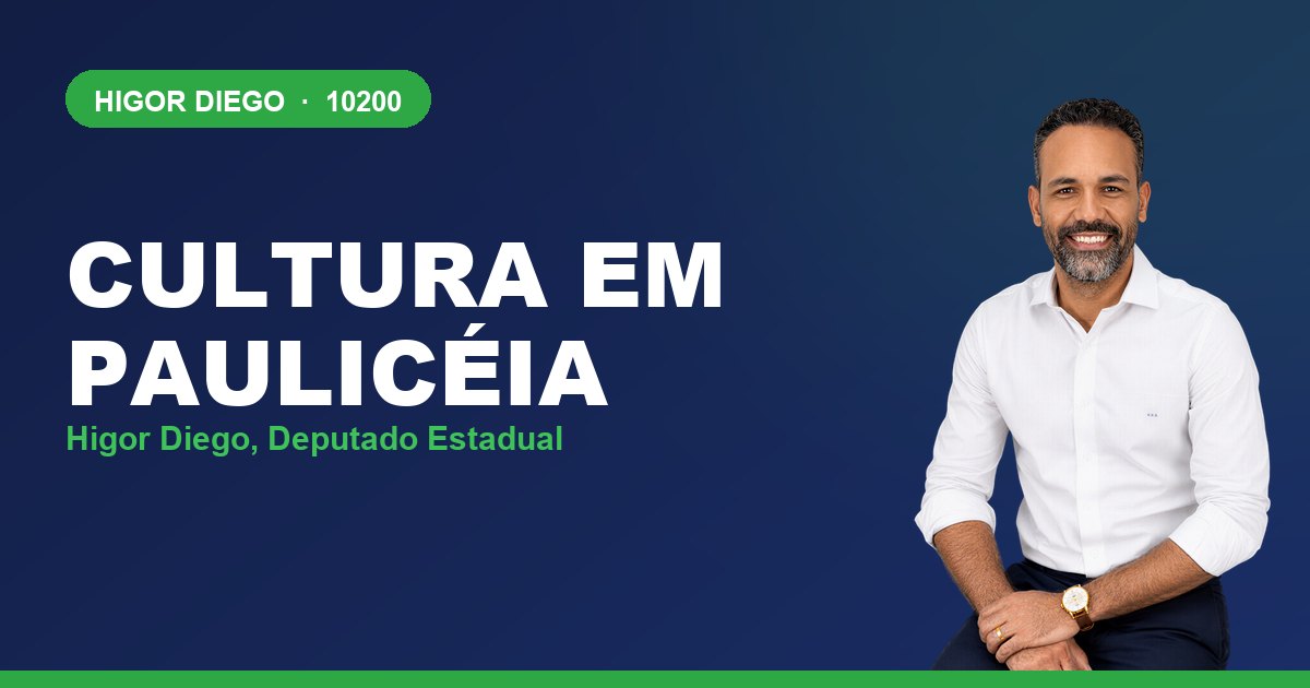 Cultura em Paulicéia, com Higor Diego, deputado estadual 10200