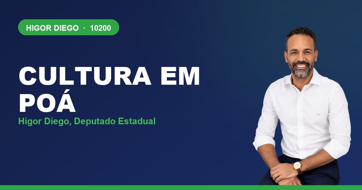 Cultura em Poá, com Higor Diego, deputado estadual 10200