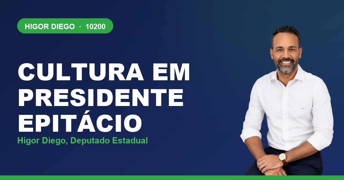 Cultura em Presidente Epitácio, com Higor Diego, deputado estadual 10200