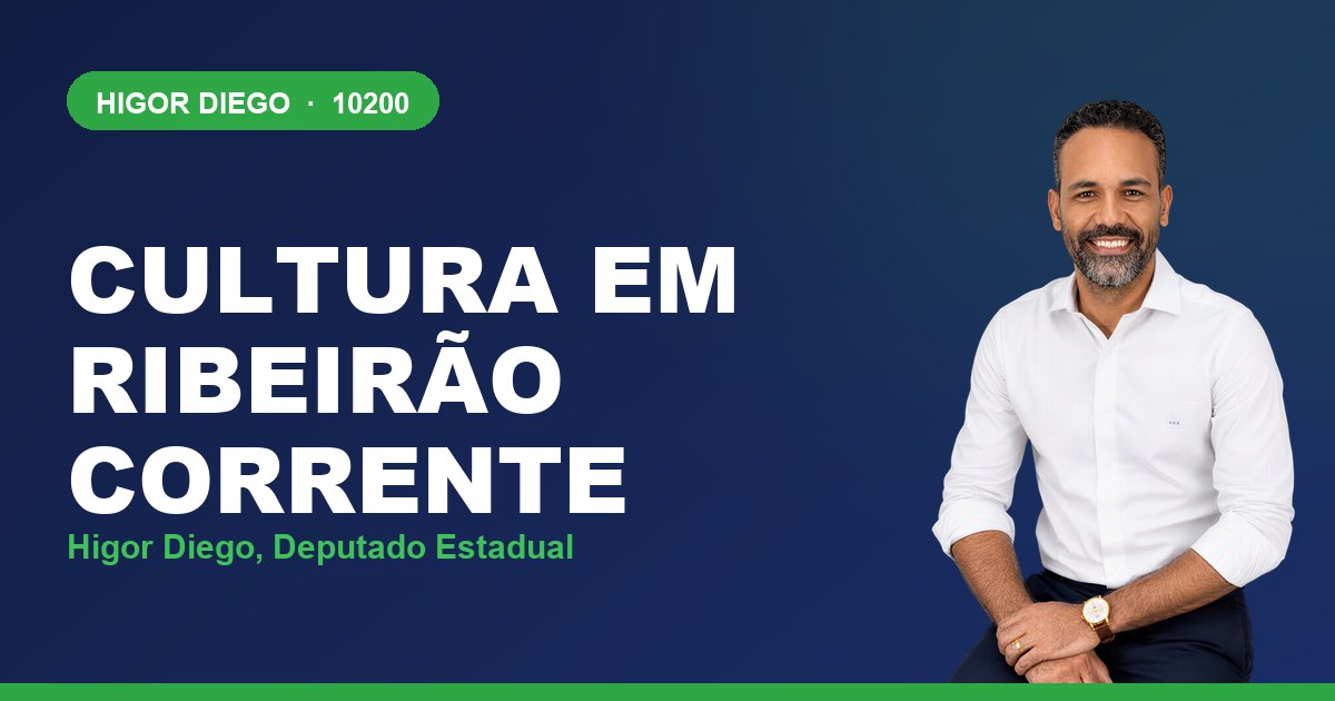 Cultura em Ribeirão Corrente, com Higor Diego, deputado estadual 10200
