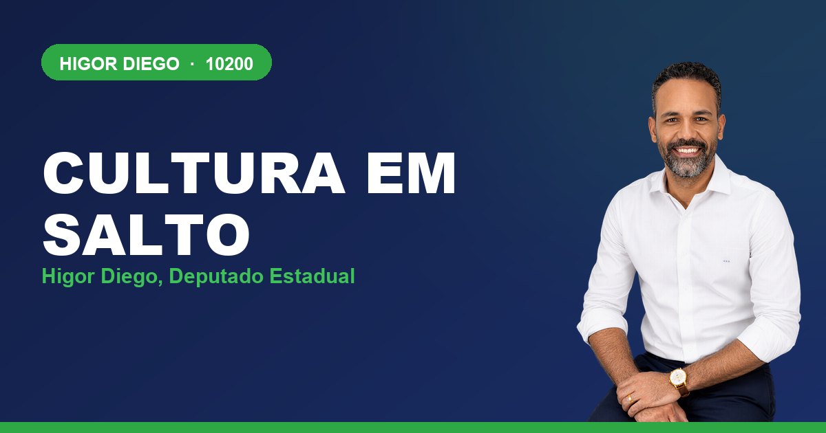 Cultura em Salto, com Higor Diego, deputado estadual 10200