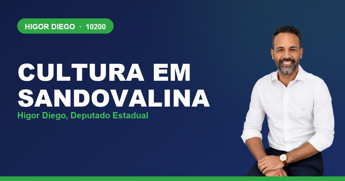 Cultura em Sandovalina, com Higor Diego, deputado estadual 10200
