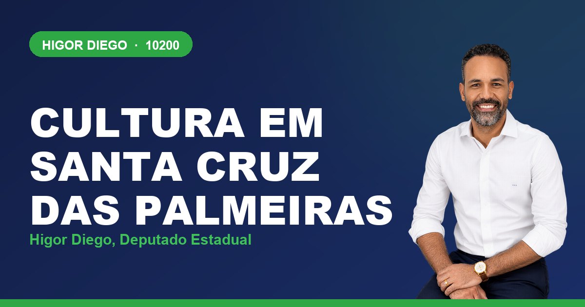Cultura em Santa Cruz das Palmeiras, com Higor Diego, deputado estadual 10200