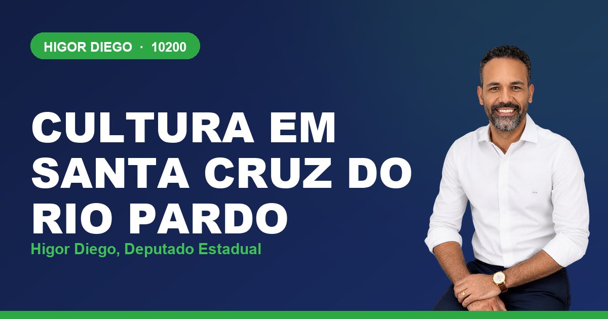 Cultura em Santa Cruz do Rio Pardo, com Higor Diego, deputado estadual 10200