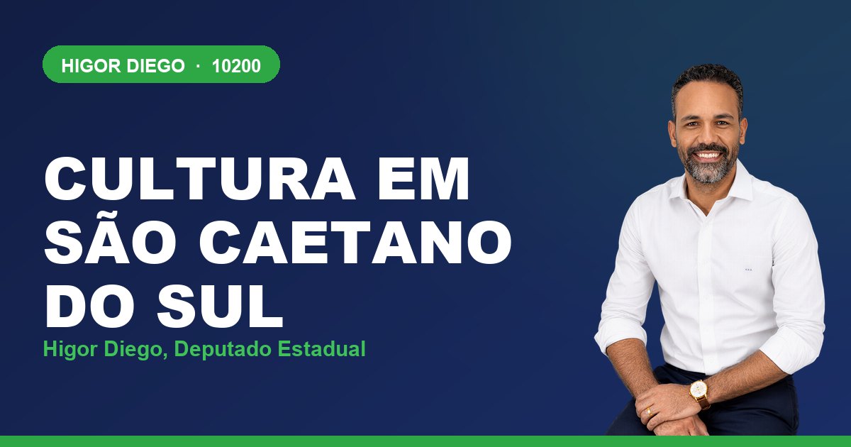 Cultura em São Caetano do Sul, com Higor Diego, deputado estadual 10200