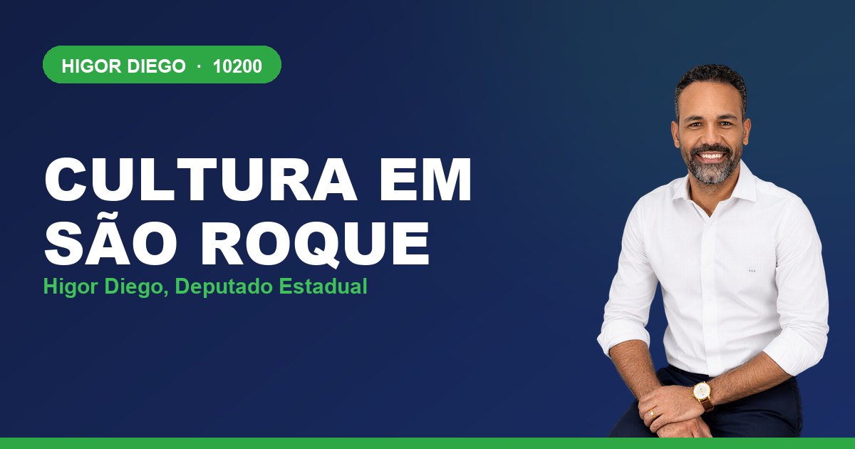Cultura em São Roque, com Higor Diego, deputado estadual 10200