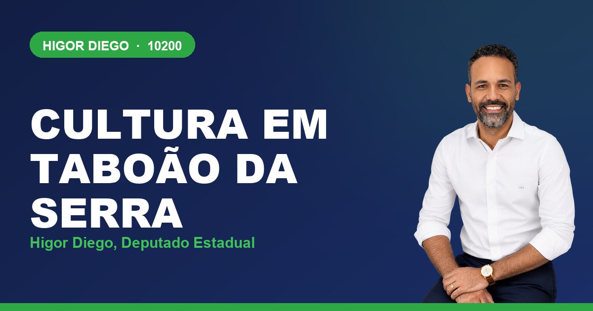 Cultura em Taboão da Serra, com Higor Diego, deputado estadual 10200